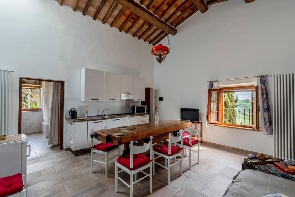 Appartamento Con Vista Panoramica In Chianti Сан-Донніно Екстер'єр фото