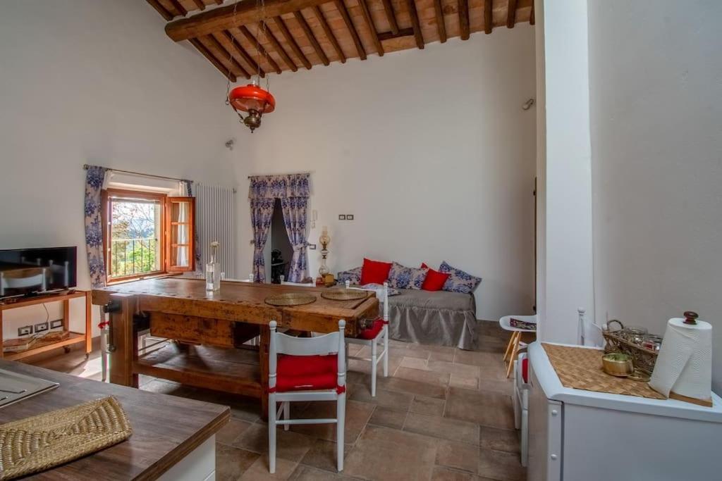 Appartamento Con Vista Panoramica In Chianti Сан-Донніно Екстер'єр фото